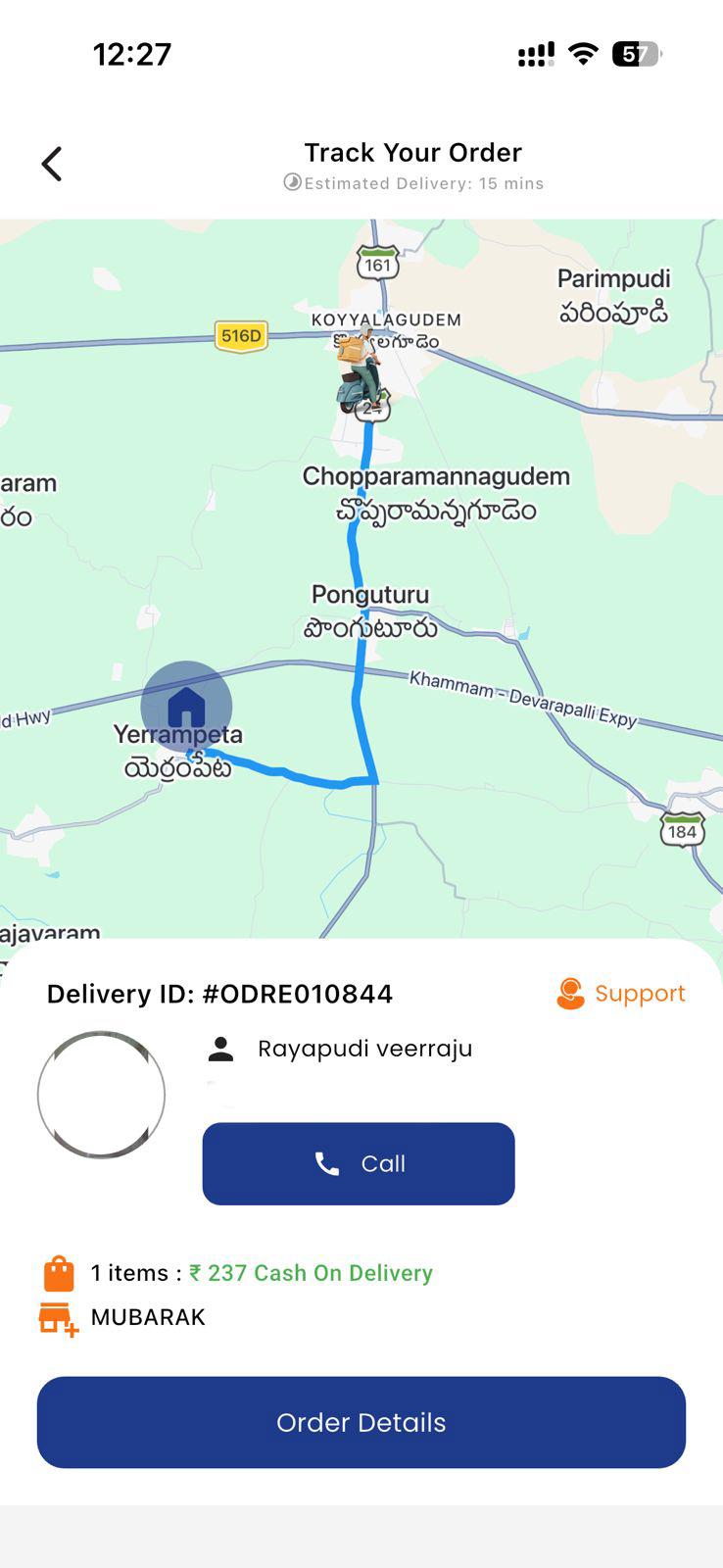 Track Delivery